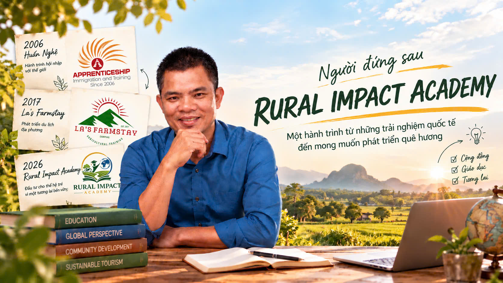 NGƯỜI ĐỨNG SAU RURAL IMPACT ACADEMY