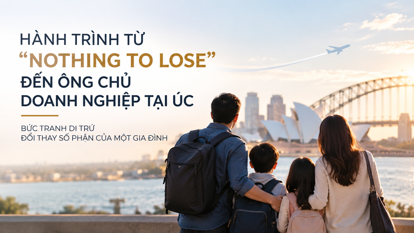 HÀNH TRÌNH TỪ “NOTHING TO LOSE” ĐẾN ÔNG CHỦ DOANH NGHIỆP TẠI ÚC: BỨC TRANH DI TRÚ ĐỔI THAY SỐ PHẬN CỦA MỘT GIA ĐÌNH