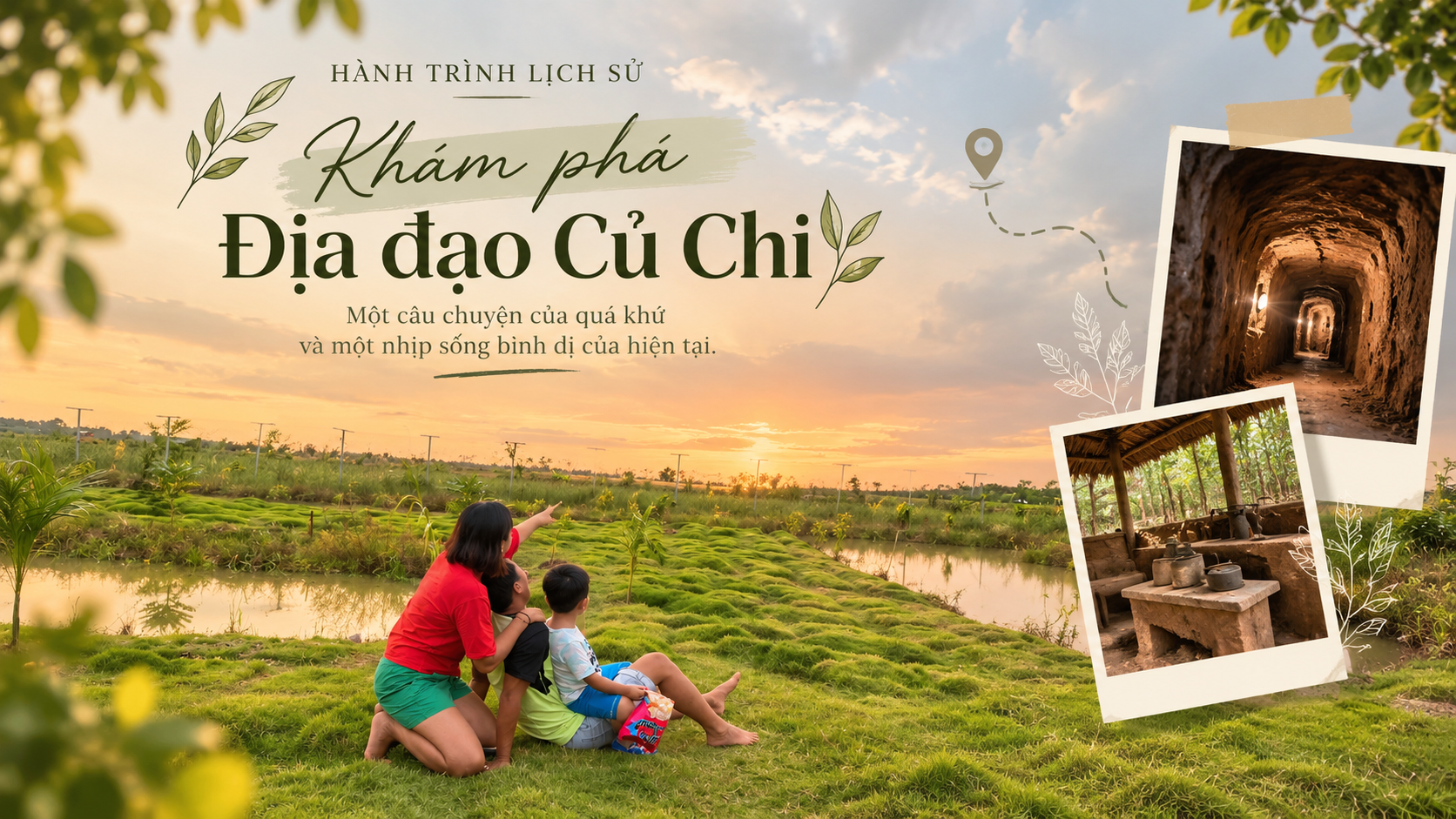 HÀNH TRÌNH LỊCH SỬ – KHÁM PHÁ ĐỊA ĐẠO CỦ CHI