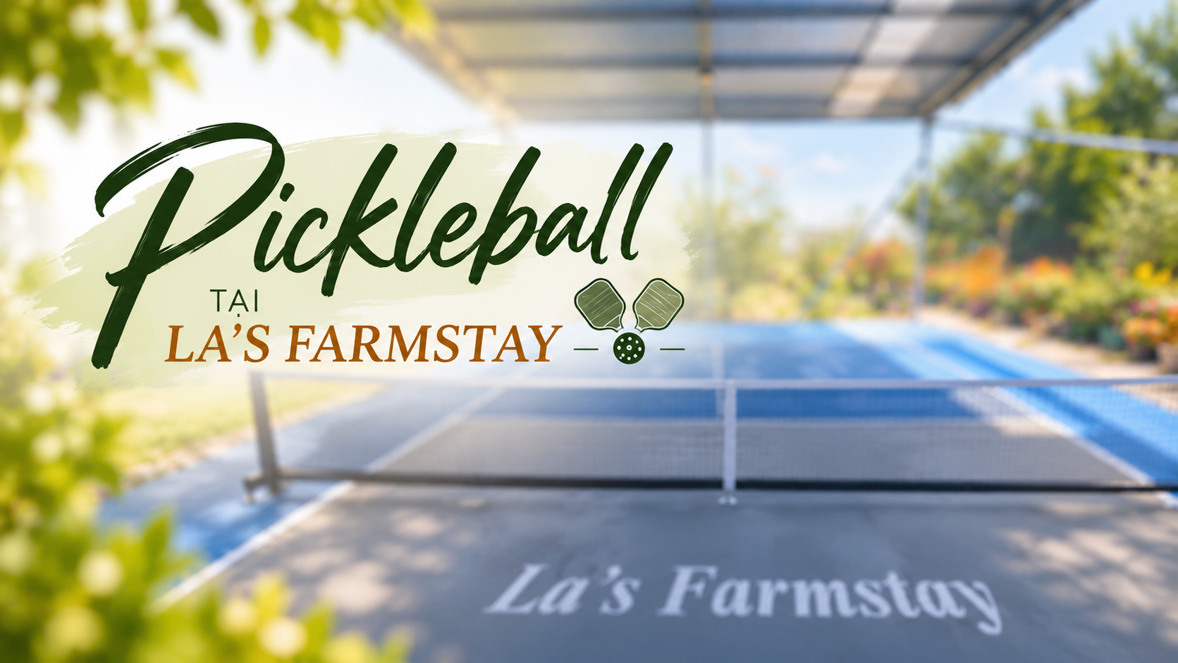 PICKLEBALL TẠI LA’S FARMSTAY