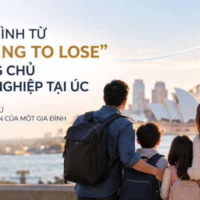 HÀNH TRÌNH TỪ “NOTHING TO LOSE” ĐẾN ÔNG CHỦ DOANH NGHIỆP TẠI ÚC: BỨC TRANH DI TRÚ ĐỔI THAY SỐ PHẬN CỦA MỘT GIA ĐÌNH