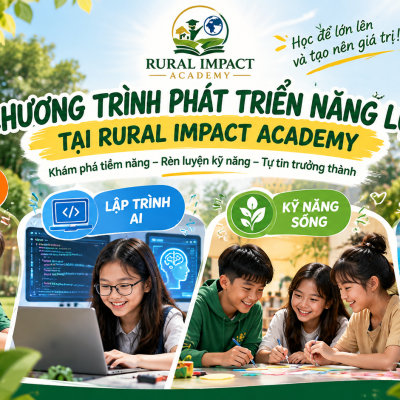 CHƯƠNG TRÌNH PHÁT TRIỂN NĂNG LỰC TẠI RURAL IMPACT ACADEMY