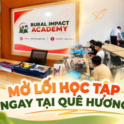 MỞ LỐI HỌC TẬP NGAY TẠI QUÊ HƯƠNG