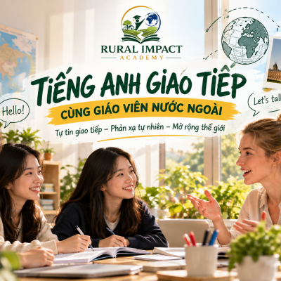 TIẾNG ANH GIAO TIẾP CÙNG GIÁO VIÊN NƯỚC NGOÀI